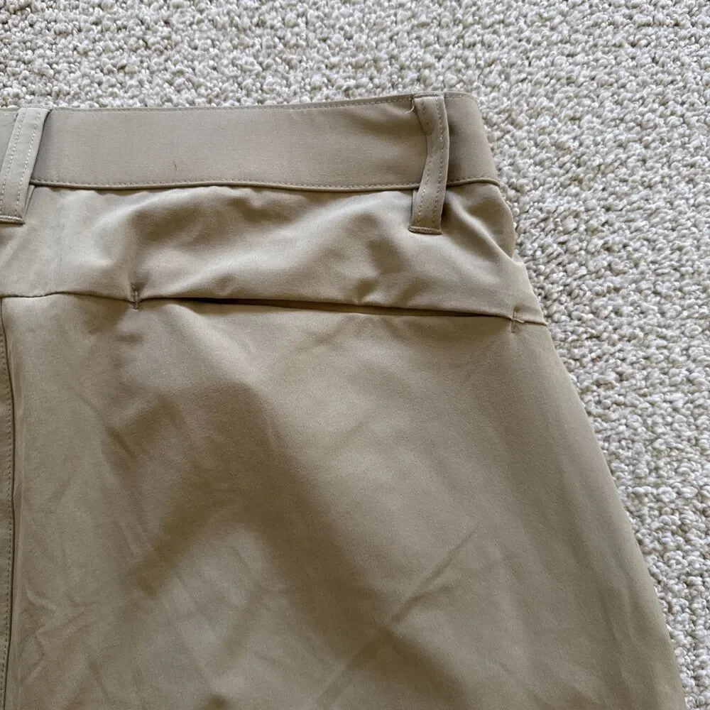 Fabletics Pants Mens 30x32 Beige The Don Trouser Slim Fit Chino EUC $125